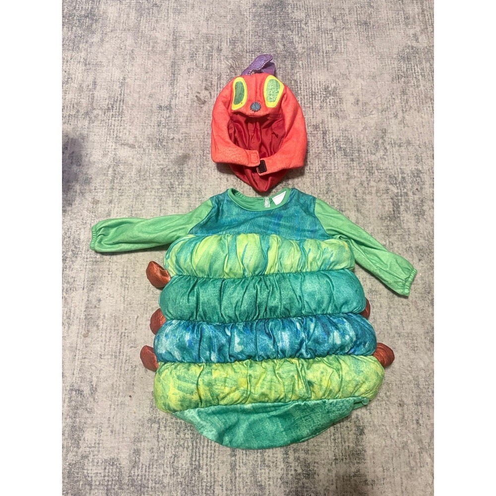 Eric Carle The Very Hungry Caterpillar Infant Costume Size 6-12 Months